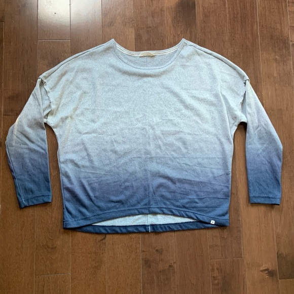 Lucky Brand long-sleeve grey/blue shirt matching set - Picture 1 of 4